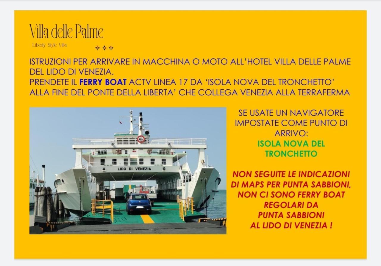 Hotel Villa Delle Palme Lido di Venezia Luaran gambar